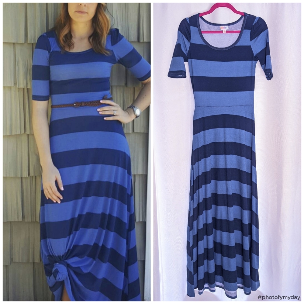 Striped Maxi dress